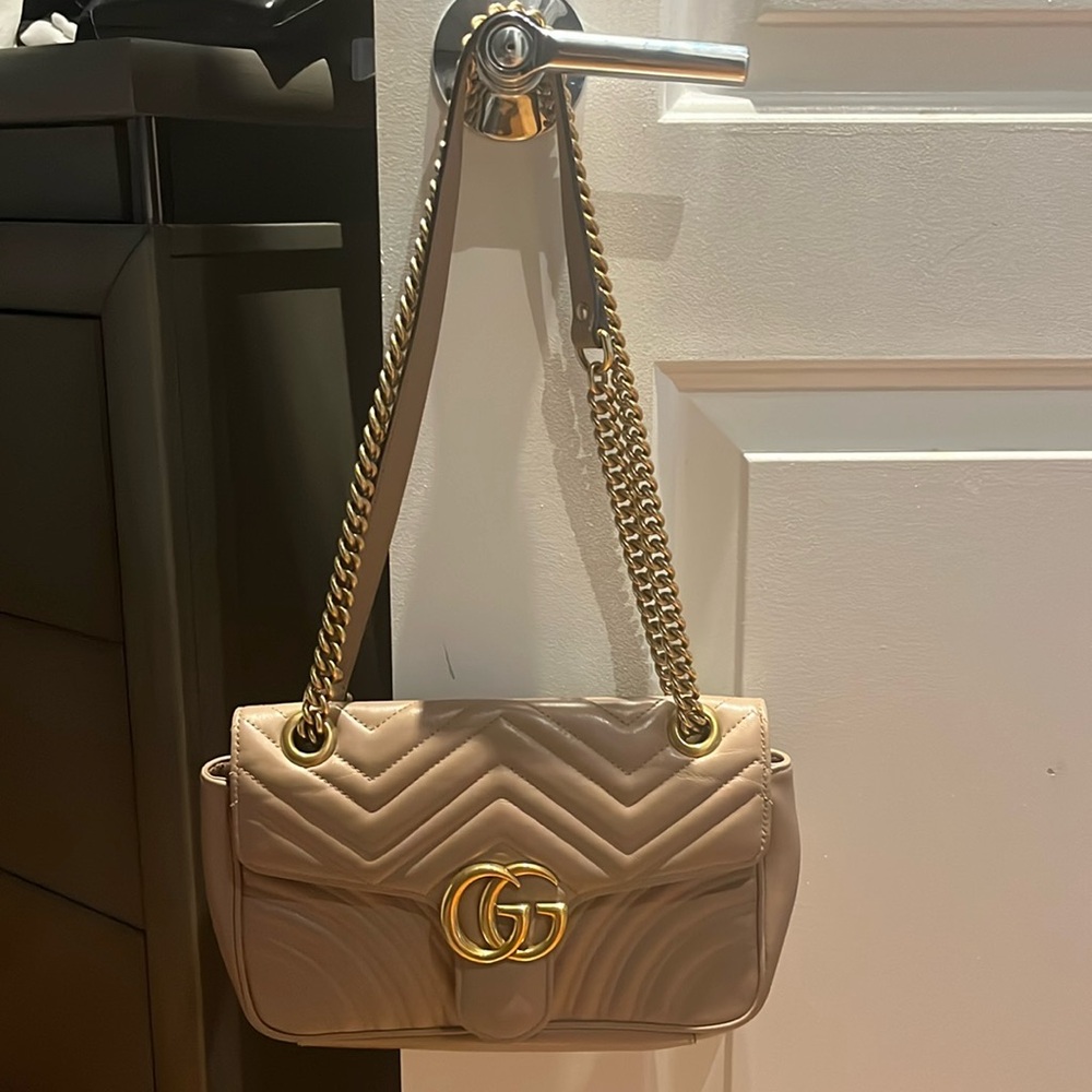 GG Marymount Small Leather Bag